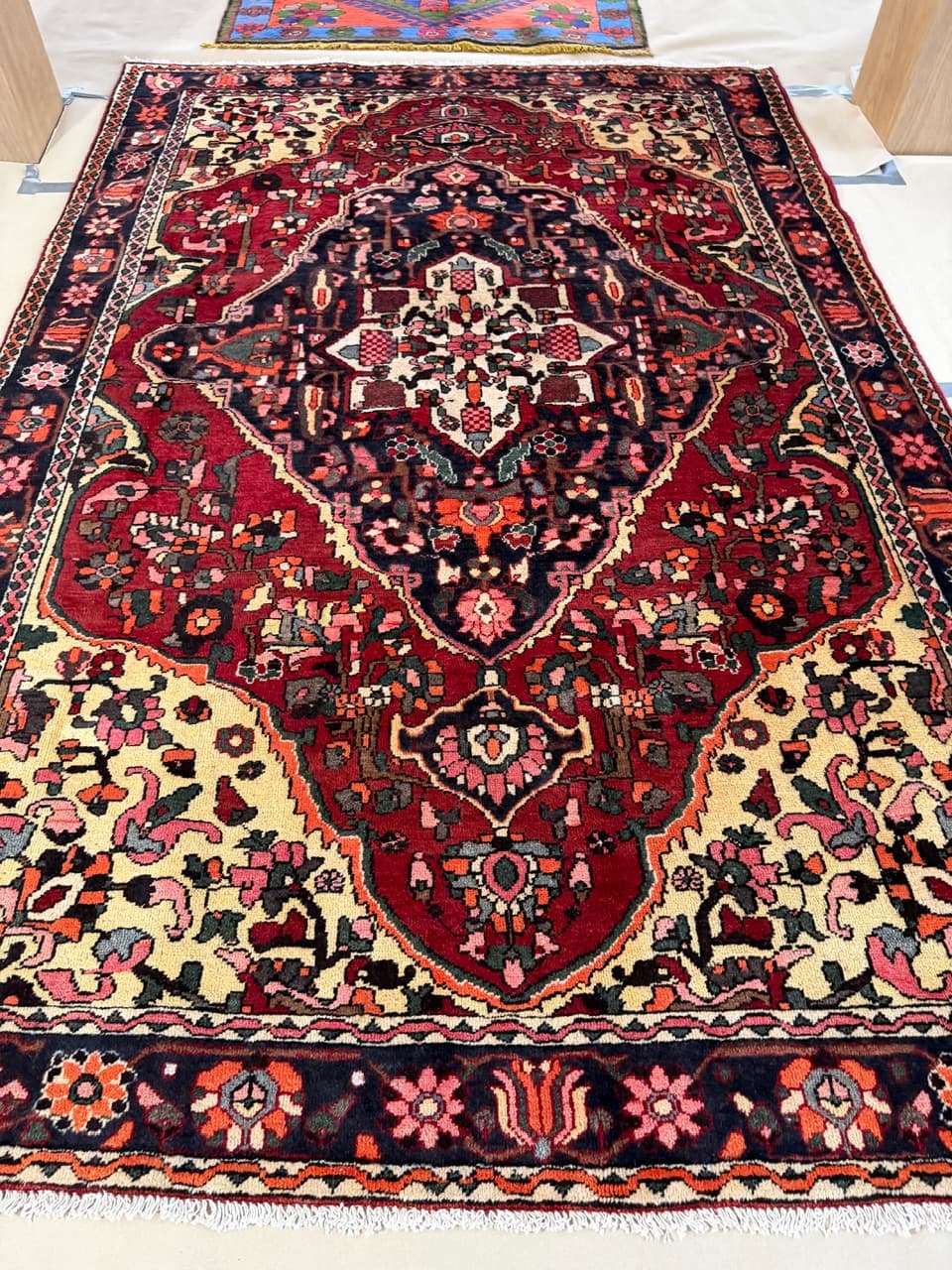 Dywan perski Bahtiari, czerwony, wełna, Iran, 310x205 cm - 277472