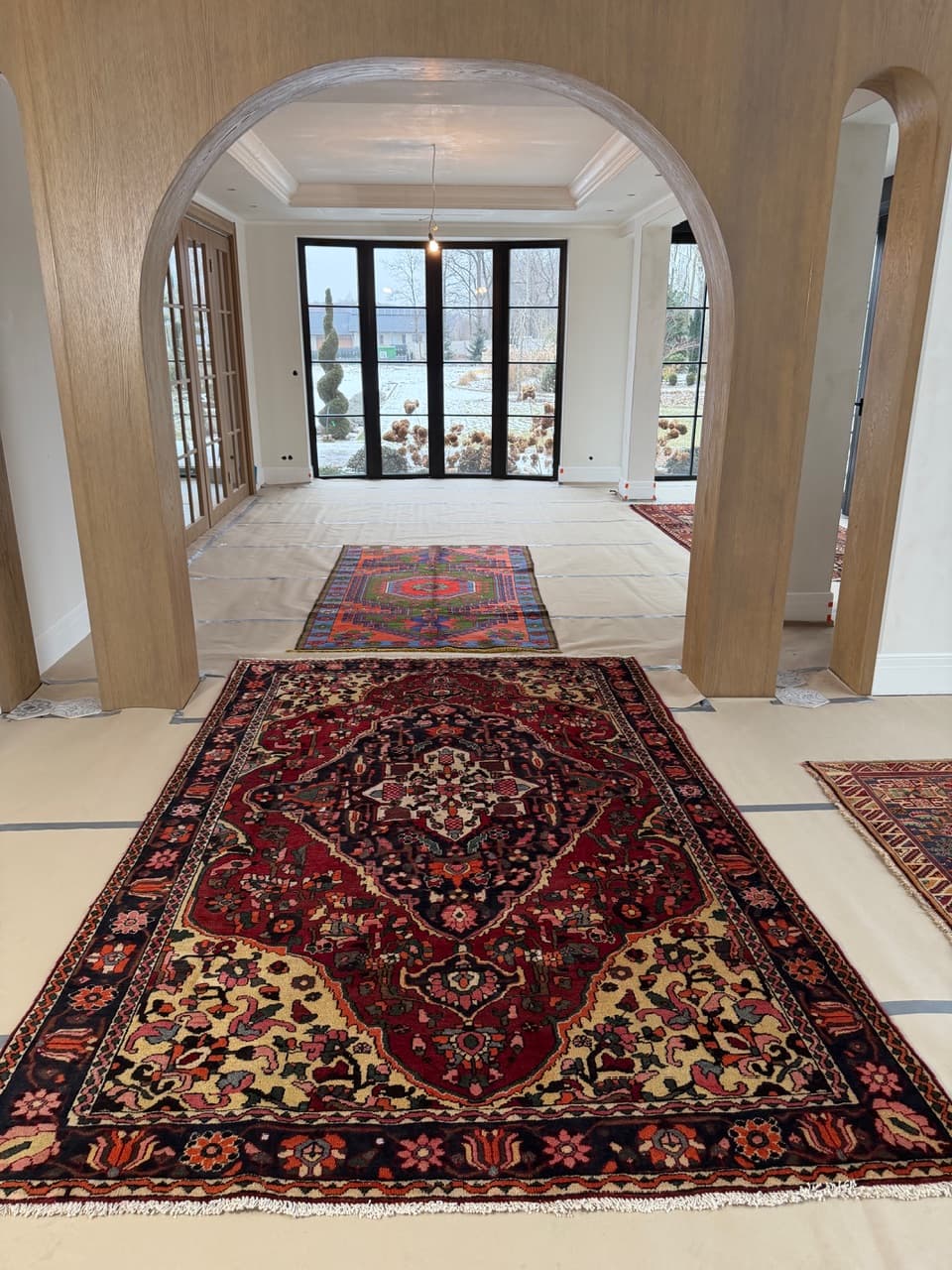 Dywan perski Bahtiari, czerwony, wełna, Iran, 310x205 cm - 277471