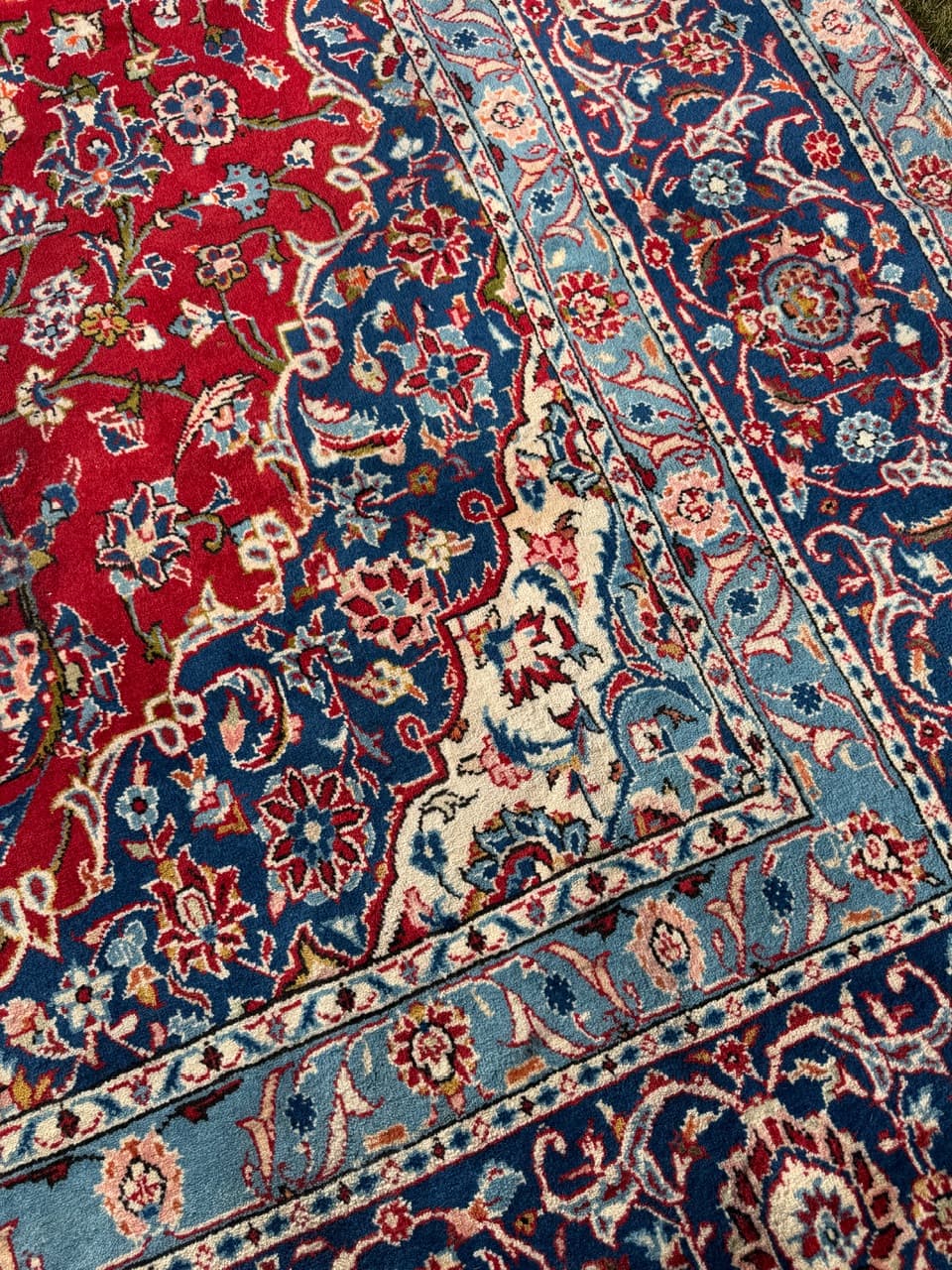 Dywan Keshan, 400x240 cm, multikolor, wełna, Iran - 277522