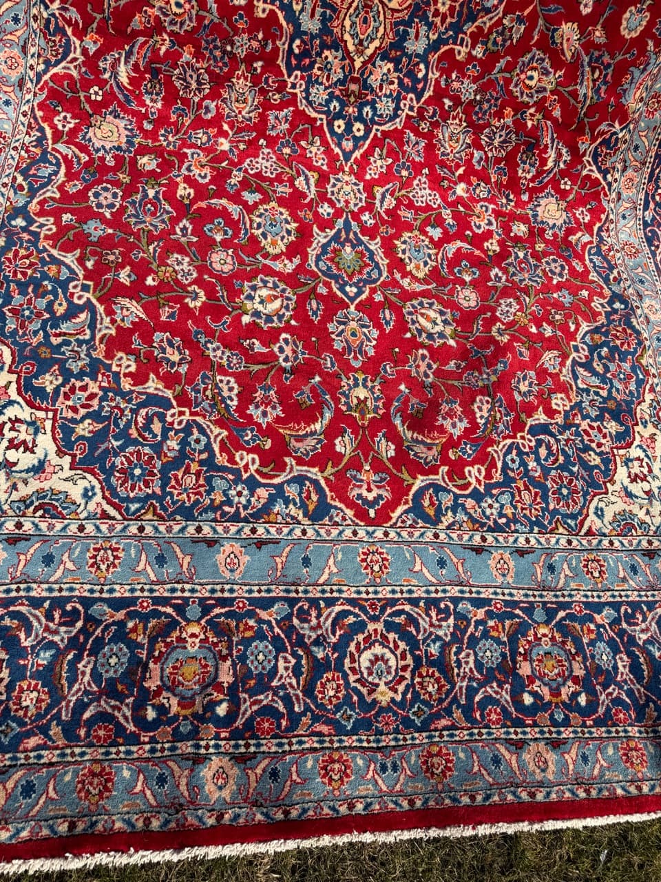 Dywan Keshan, 400x240 cm, multikolor, wełna, Iran - 277520