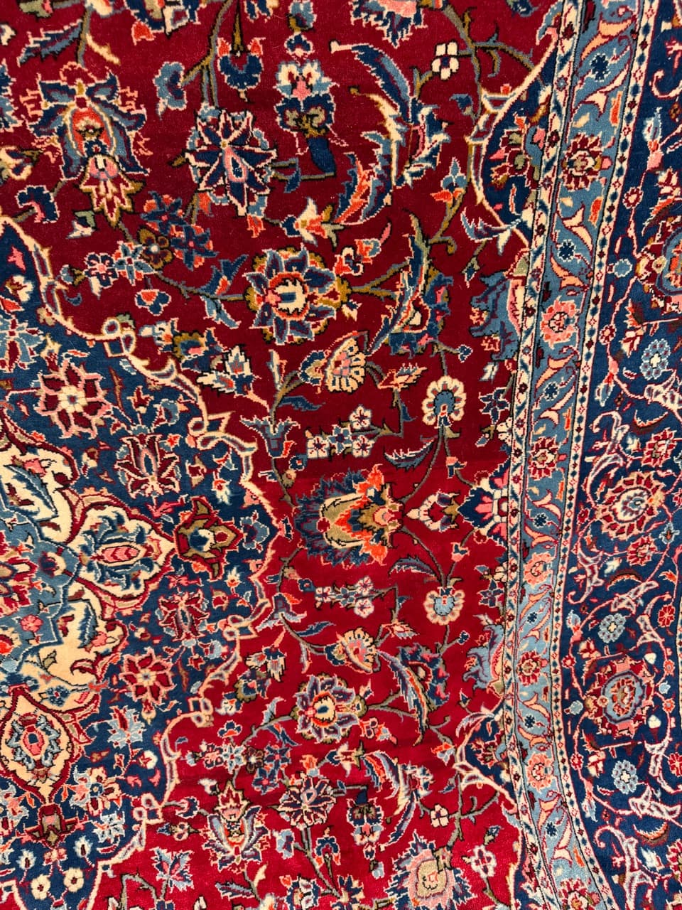 Dywan Keshan, 400x240 cm, multikolor, wełna, Iran - 277517