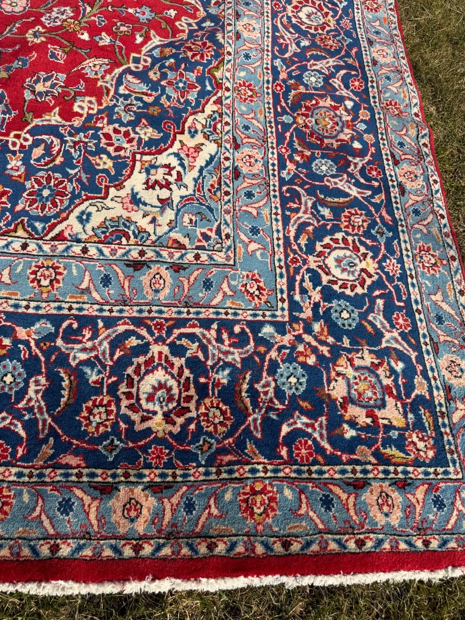 Dywan Keshan, 400x240 cm, multikolor, wełna, Iran - 277513