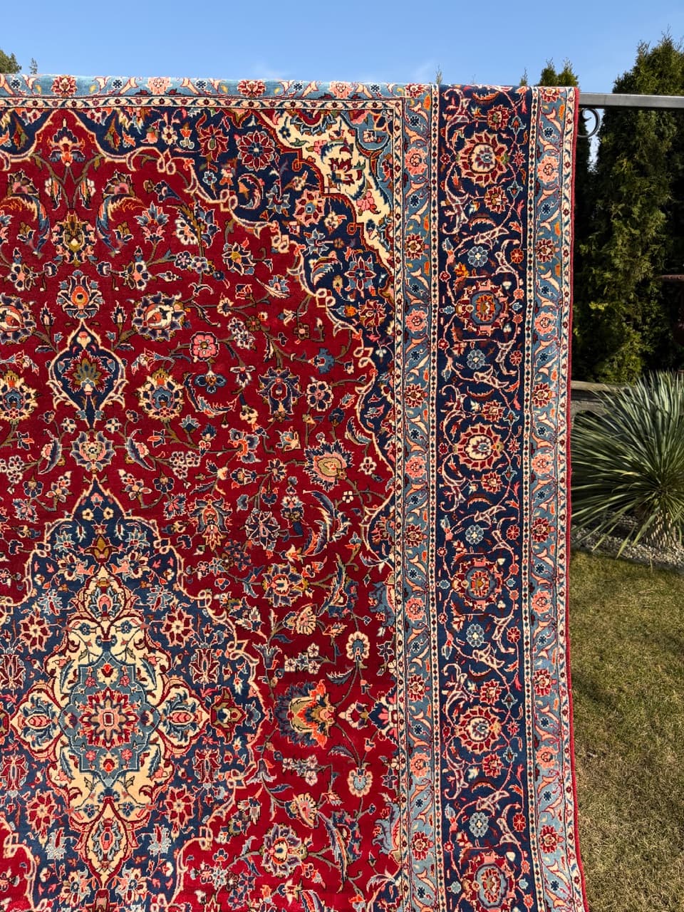 Dywan Keshan, 400x240 cm, multikolor, wełna, Iran - 277512