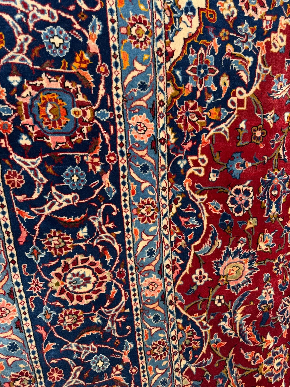 Dywan Keshan, 400x240 cm, multikolor, wełna, Iran - 277521