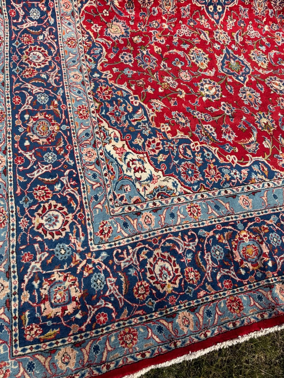 Dywan Keshan, 400x240 cm, multikolor, wełna, Iran - 277510