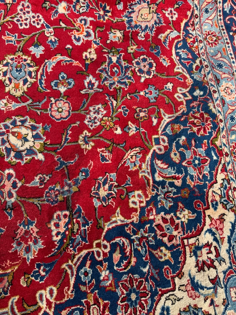 Dywan Keshan, 400x240 cm, multikolor, wełna, Iran - 277514