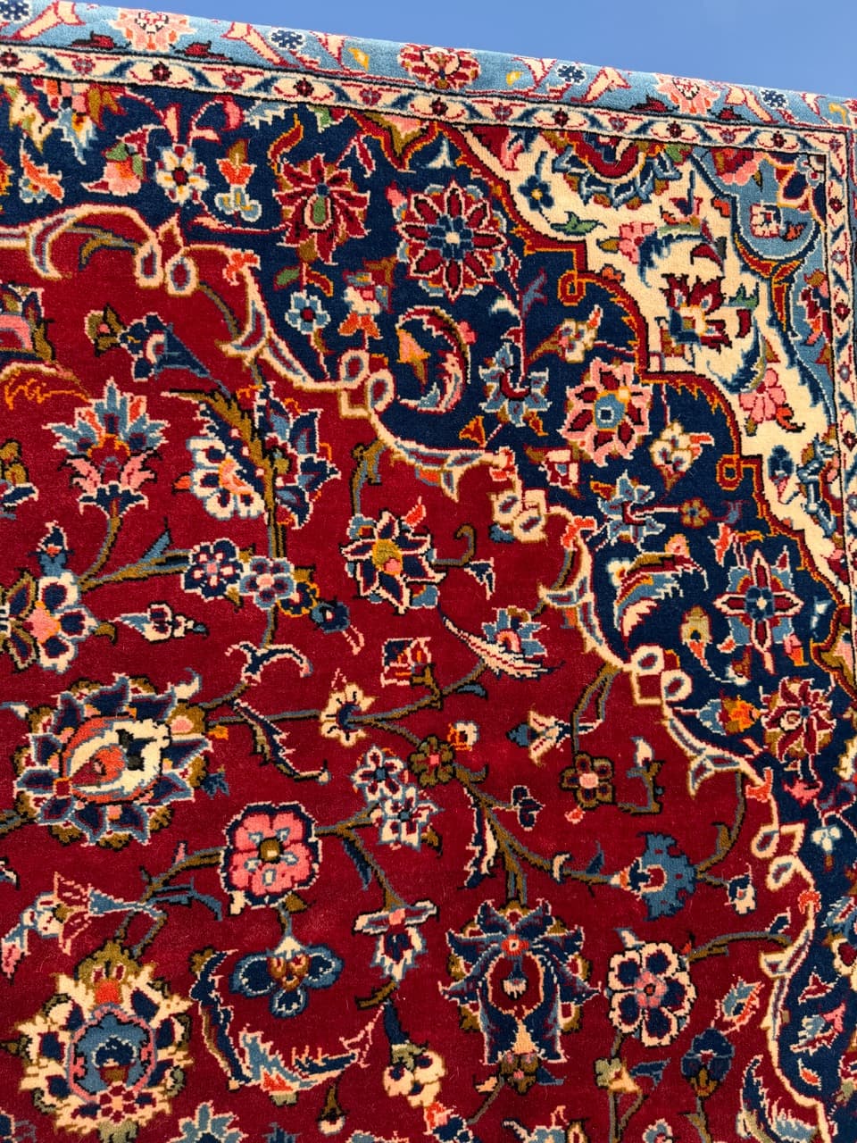 Dywan Keshan, 400x240 cm, multikolor, wełna, Iran - 277516