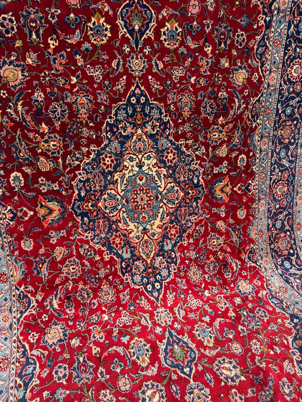 Dywan Keshan, 400x240 cm, multikolor, wełna, Iran - 277511