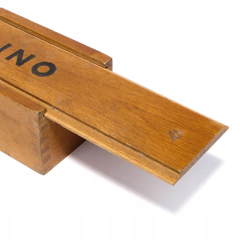 Domino set, black, wood, Germany, 1930s. - 277614