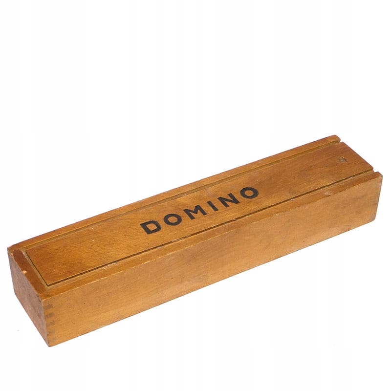 Domino set, black, wood, Germany, 1930s. - 277615