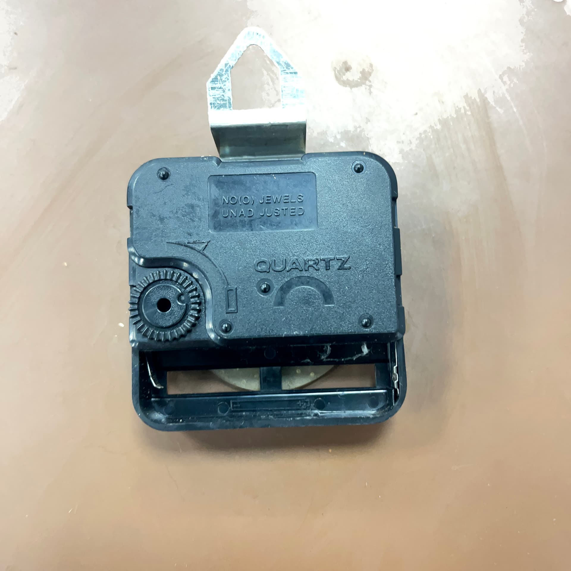 Zegar ścienny, ażurowy, mosiądz złoty, Richter, Niemcy, lata 60. - 277644