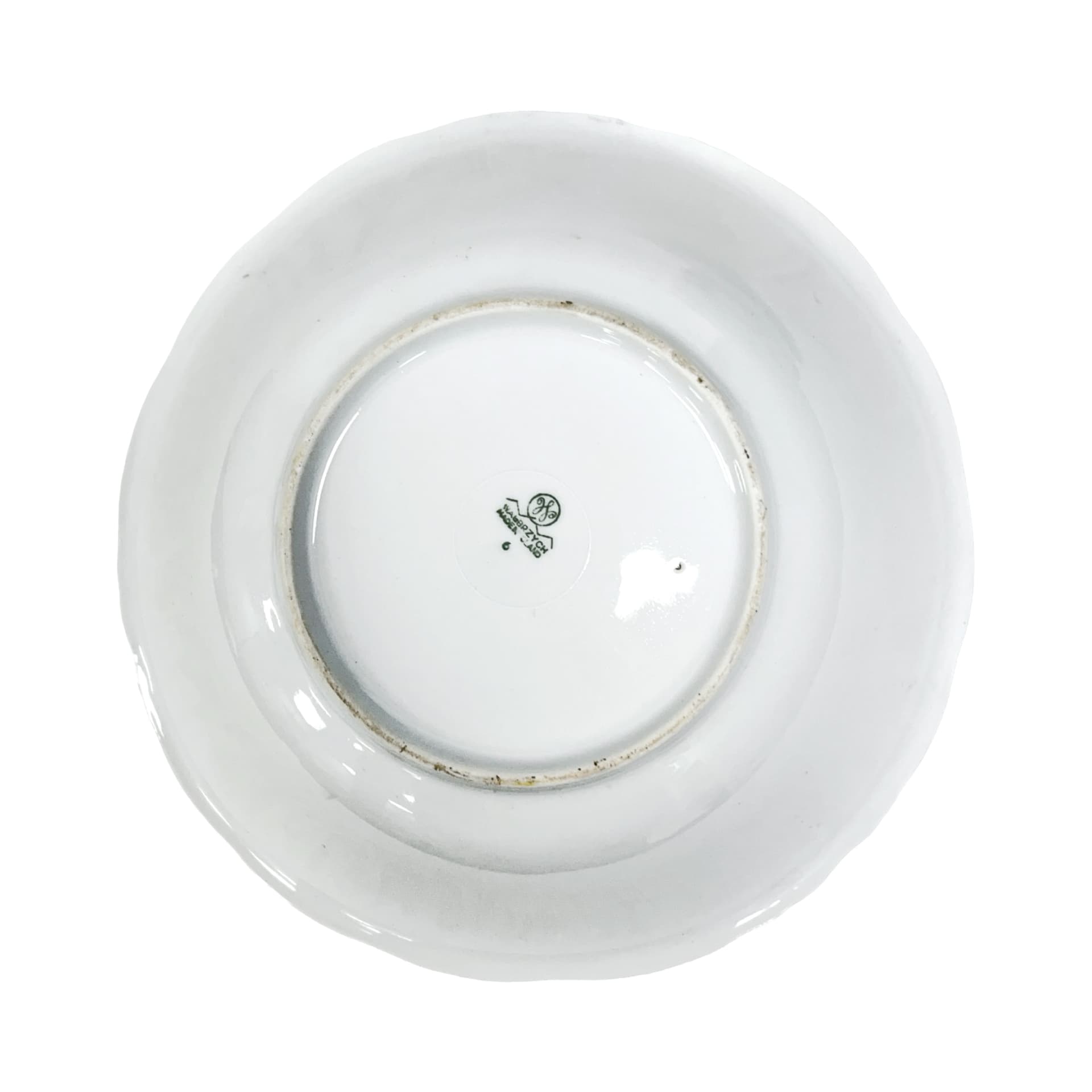 Zestaw trzynastoelementowy porcelany, biały, porcelana, Fabryka Porcelany Wałbrzych, Polska, lata 80. - 277651