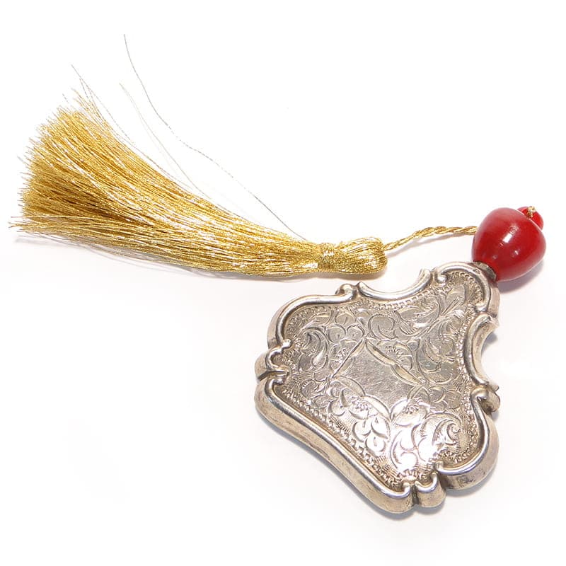 Perfume Bottle Art Deco, silver, Czech Republic, 1920s