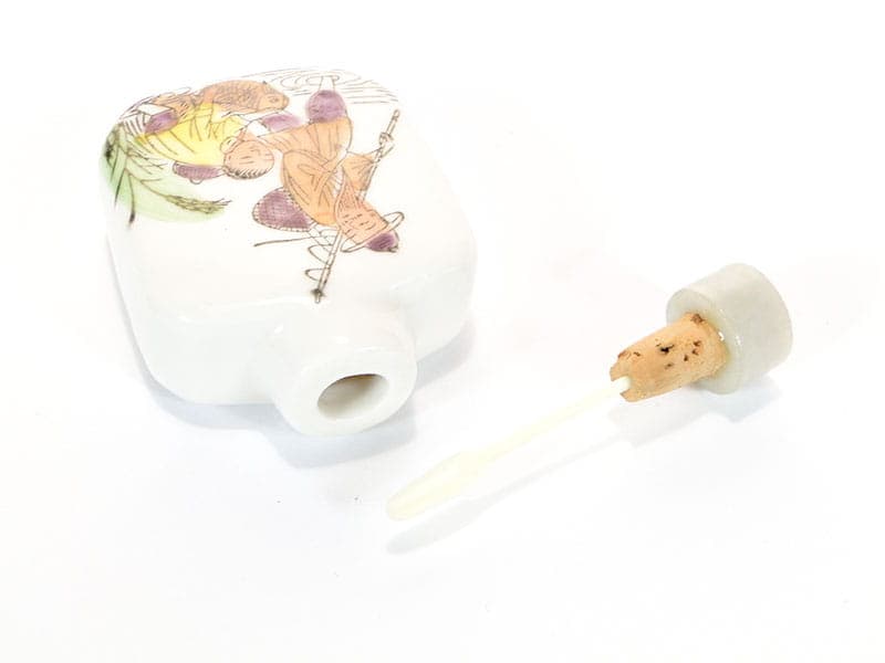 Tabakiera, porcelana biała, Chiny, lata 90. - 277746