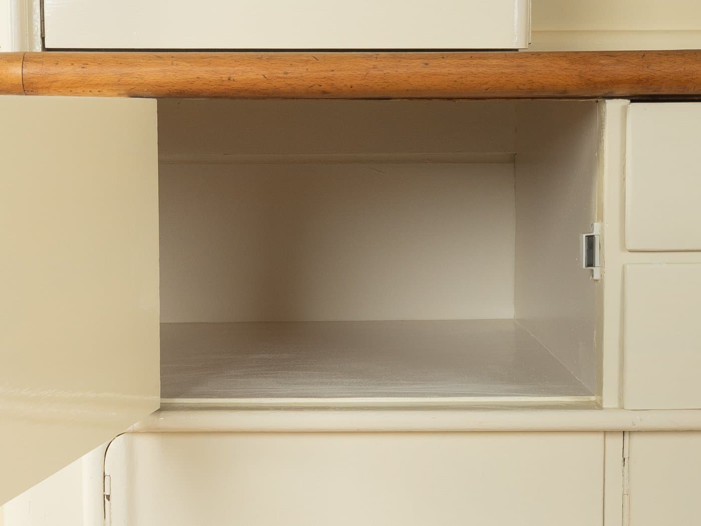 Kredens Art Deco, beżowy, drewno, Niemcy, lata 20. - 278073