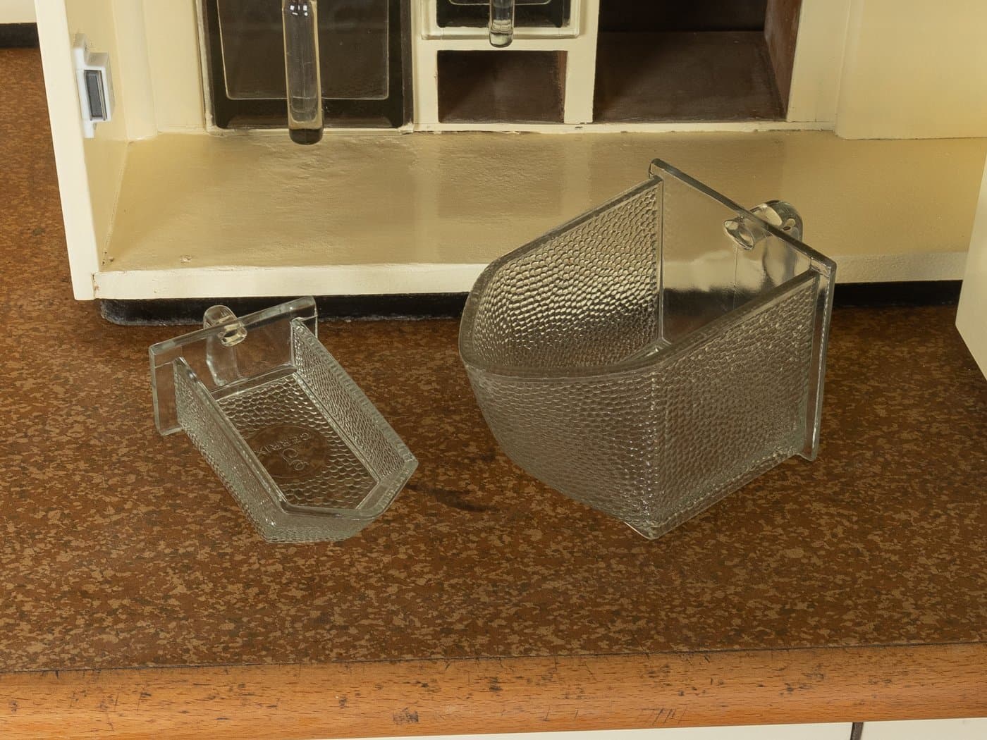 Kredens Art Deco, beżowy, drewno, Niemcy, lata 20. - 278082