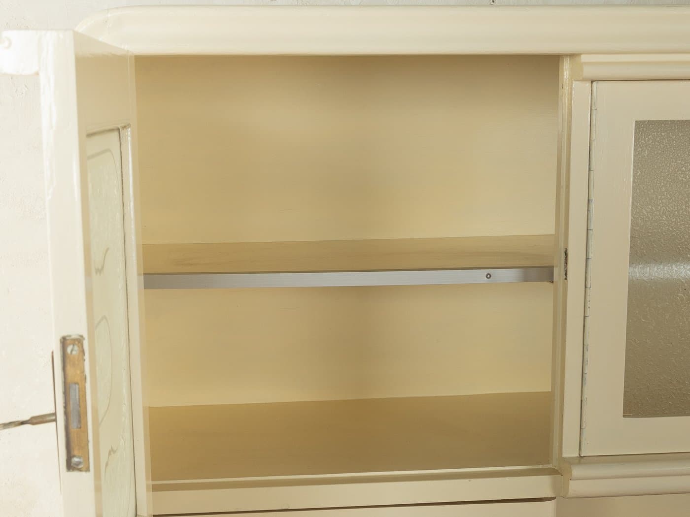 Kredens Art Deco, beżowy, drewno, Niemcy, lata 20. - 278070