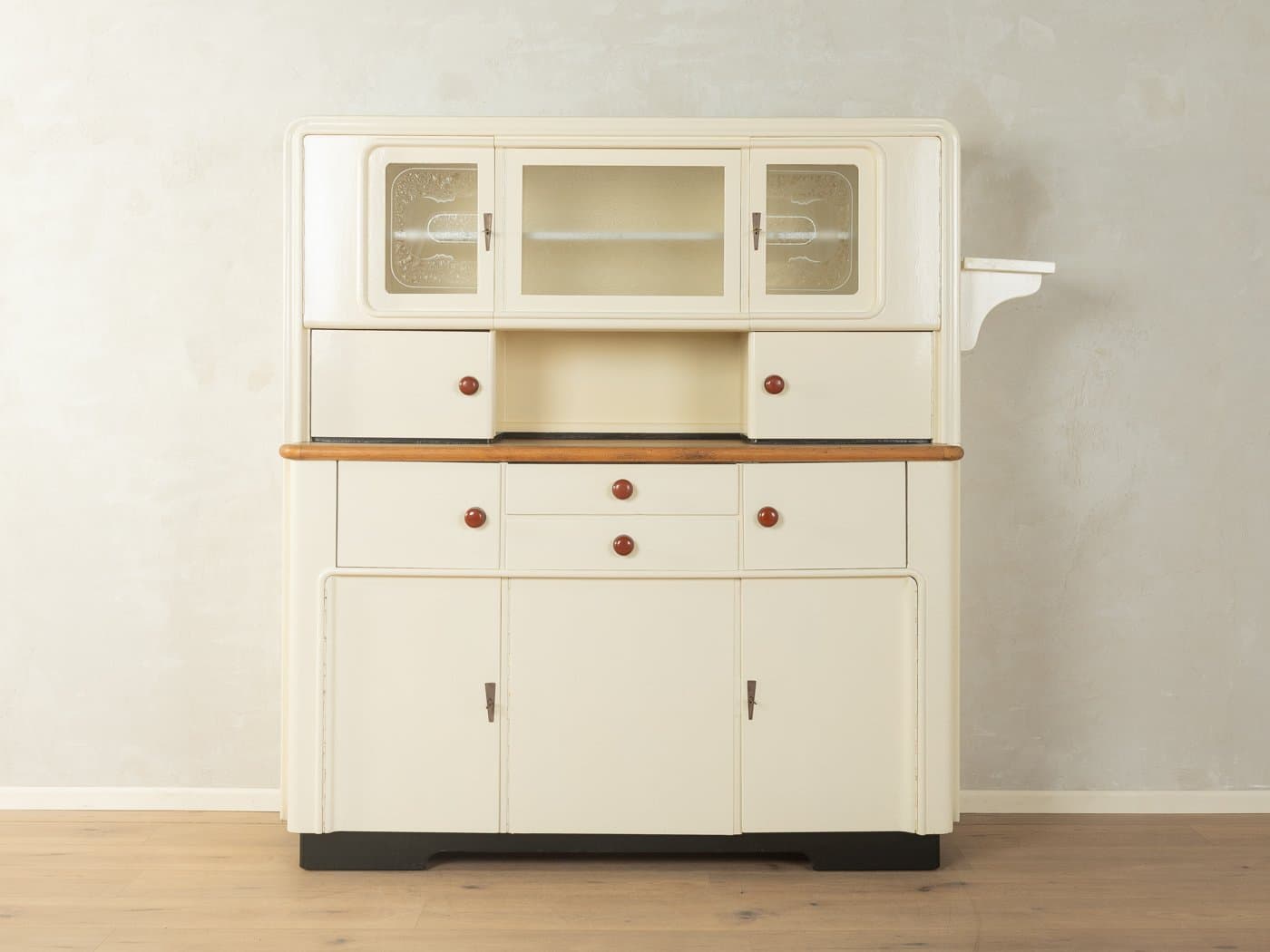 Kredens Art Deco, beżowy, drewno, Niemcy, lata 20. - 278074