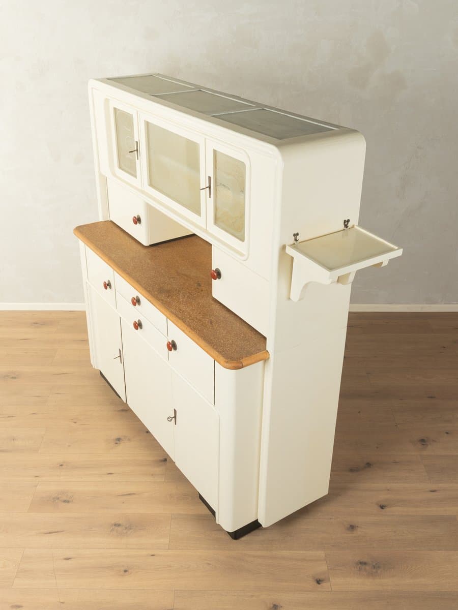 Kredens Art Deco, beżowy, drewno, Niemcy, lata 20. - 278077