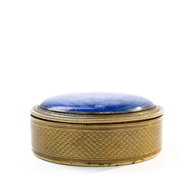 Tabakiera, Art Nouveau, złoty, brąz, Belgia, lata 90. XIX w. - 277786