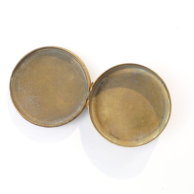 Tabakiera, Art Nouveau, złoty, brąz, Belgia, lata 90. XIX w. - 277787