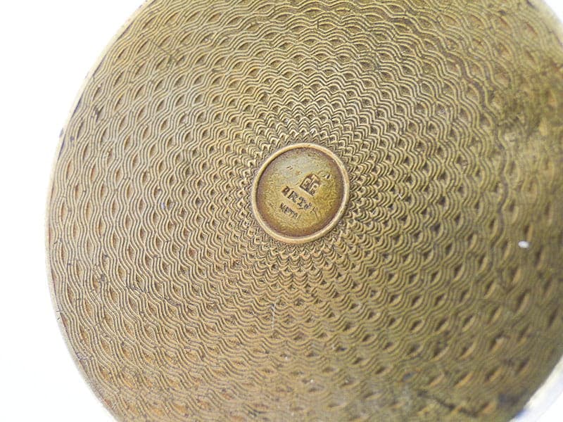 Tabakiera, Art Nouveau, złoty, brąz, Belgia, lata 90. XIX w. - 277785