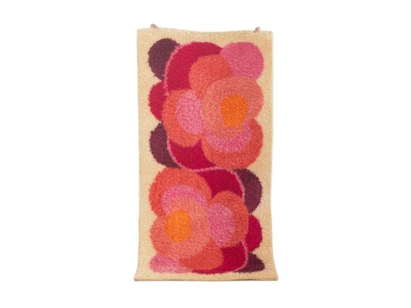 Dywan Menuette 138x70 cm, multikolor, wełna, Desso, Holandia, lata 70.