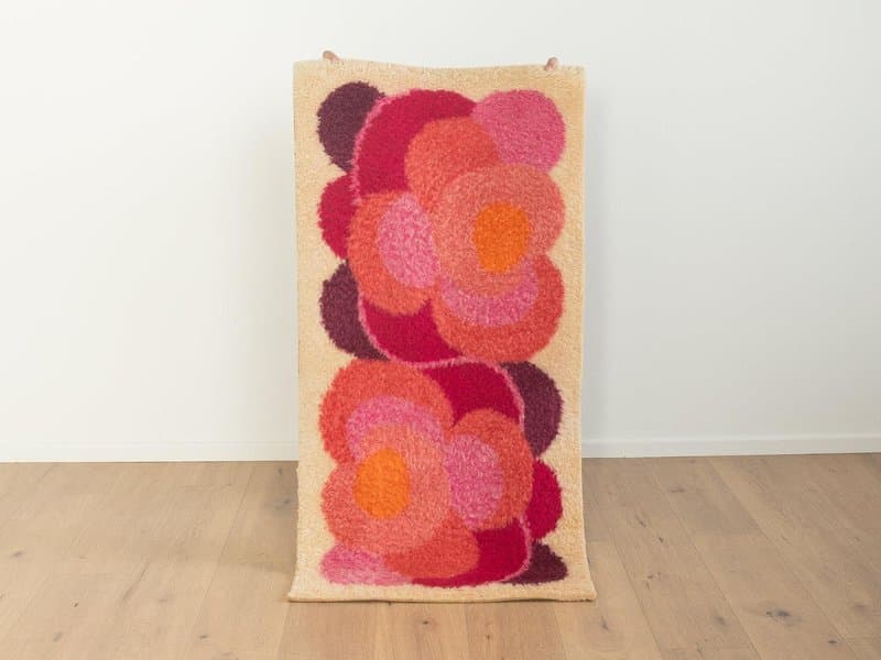 Dywan Menuette 138x70 cm, multikolor, wełna, Desso, Holandia, lata 70. - 277994