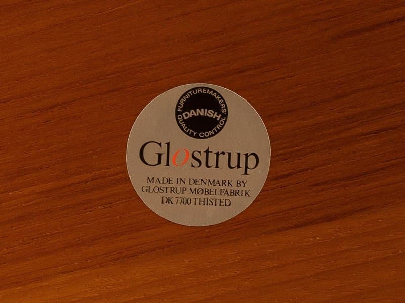 Coffee table, Glostrup Møbelfabrik, brown wood, Denmark, 1960s. - 277853