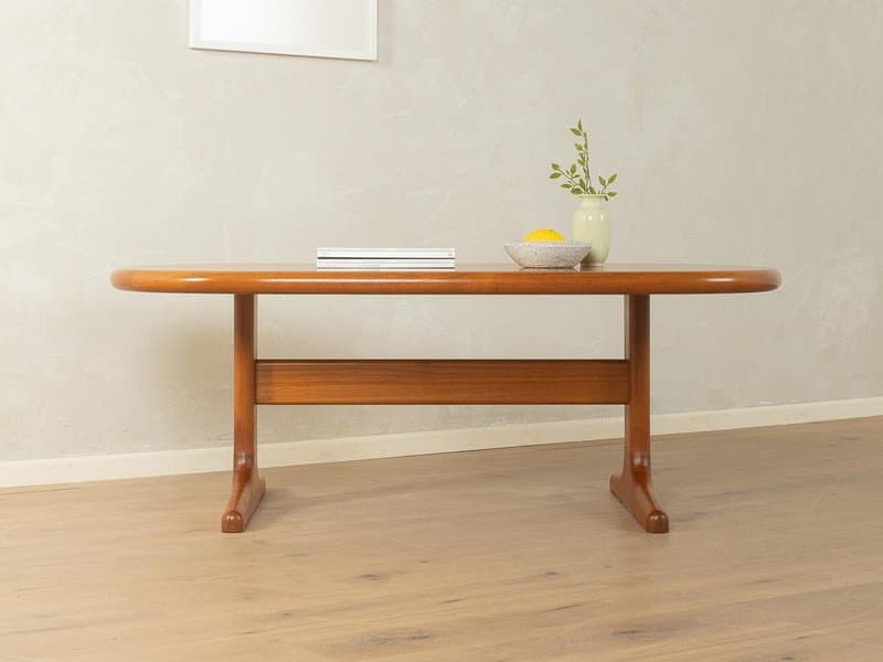 Coffee table, Glostrup Møbelfabrik, brown wood, Denmark, 1960s. - 277849