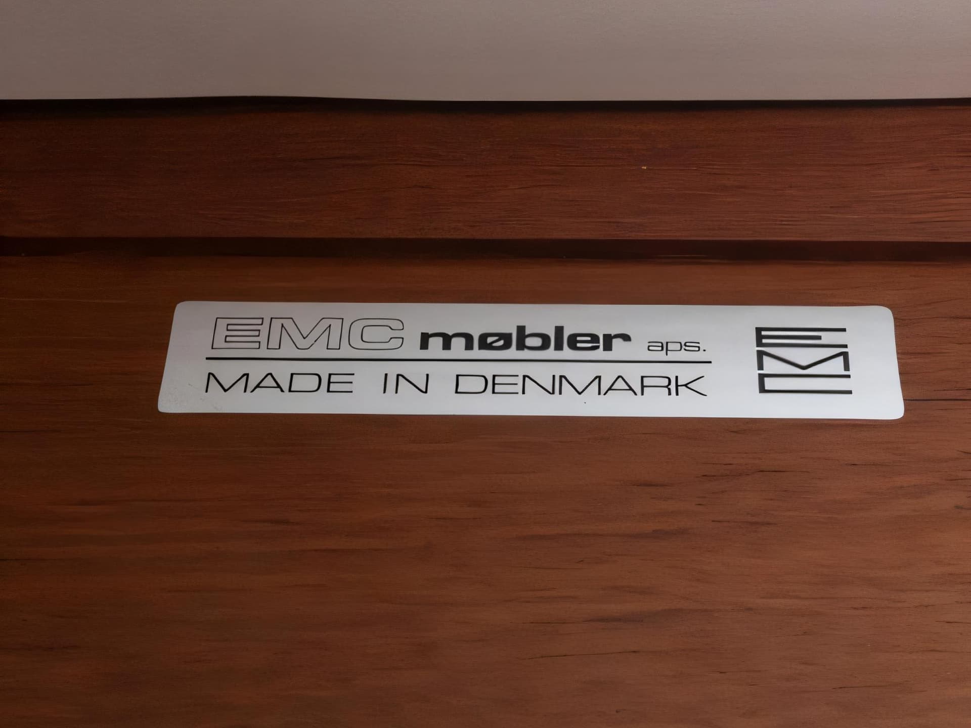 Sofa trzyosobowa, beżowa, drewno, Holstebro Møbelfabrik, Dania, lata 60. - 282412