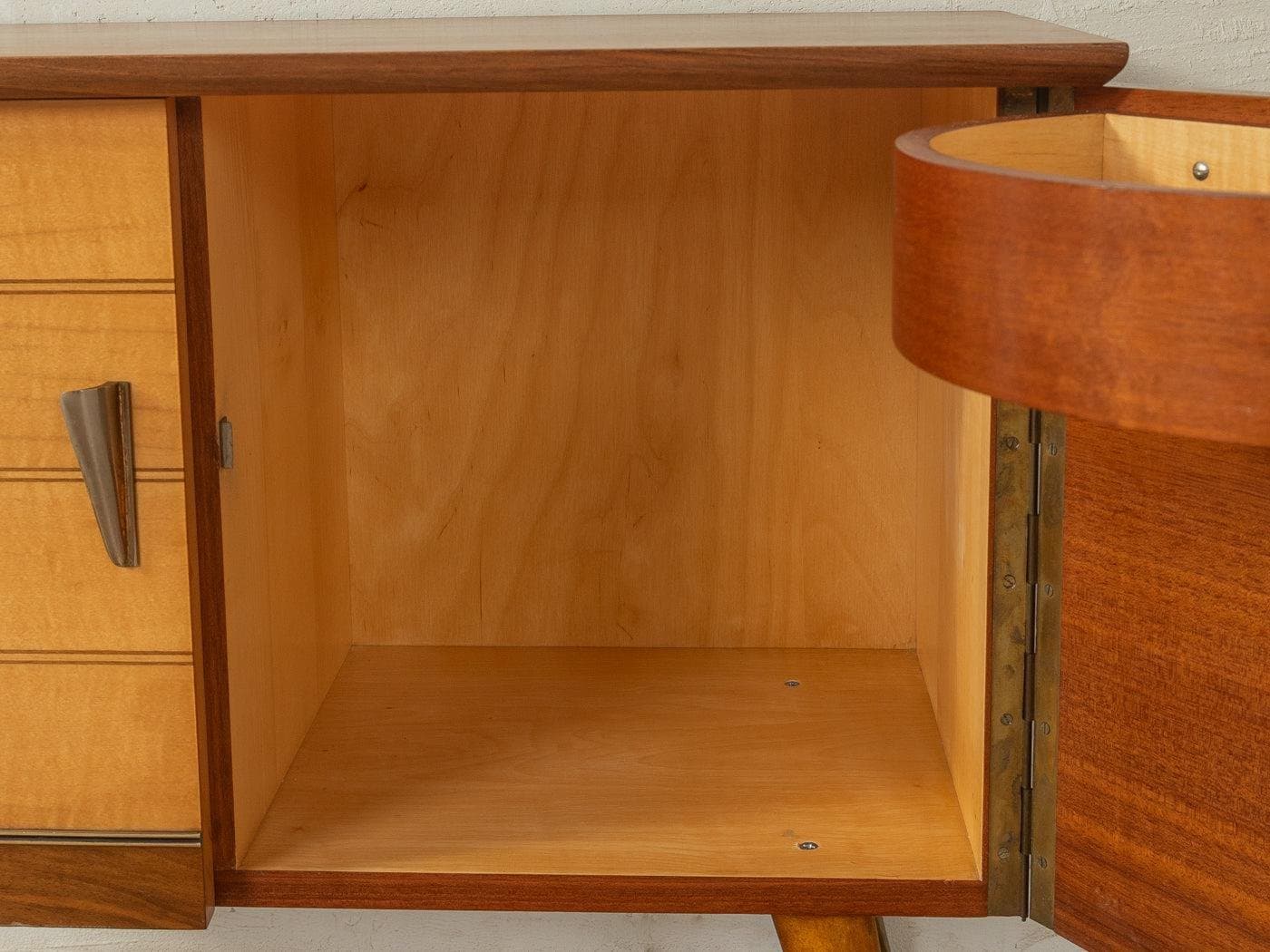 Komoda Mid-Century, brązowy, drewno, Niemcy, lata 60. - 282318