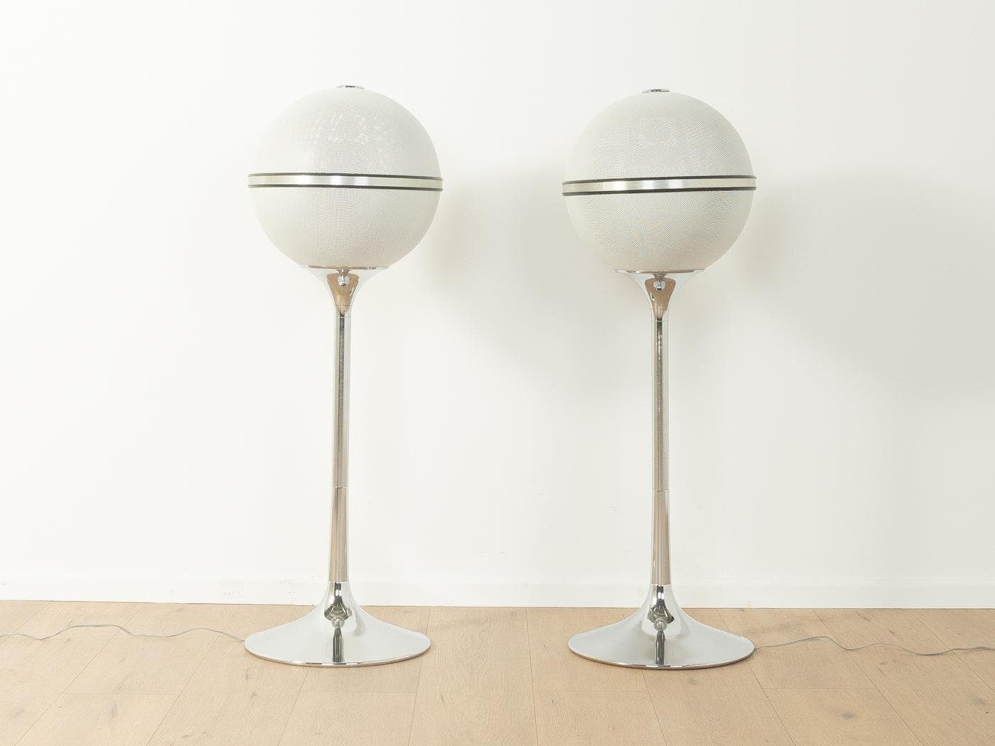 Pair of speakers RSK 600, Space Age, white metal, 1970s. - 282146