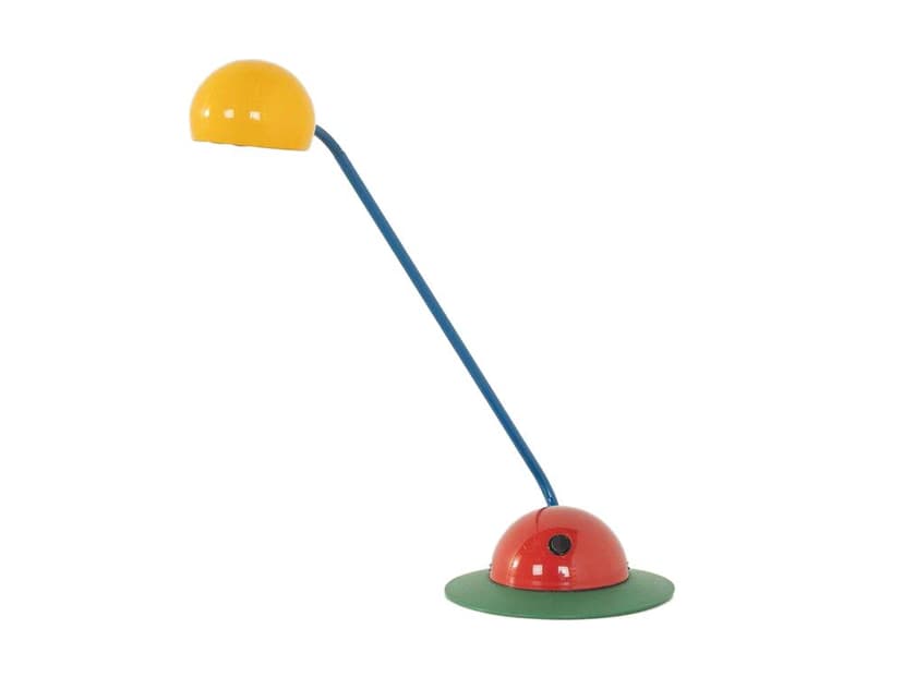 Lampa stołowa Memphis, multikolor, metal, Niemcy, lata 70.