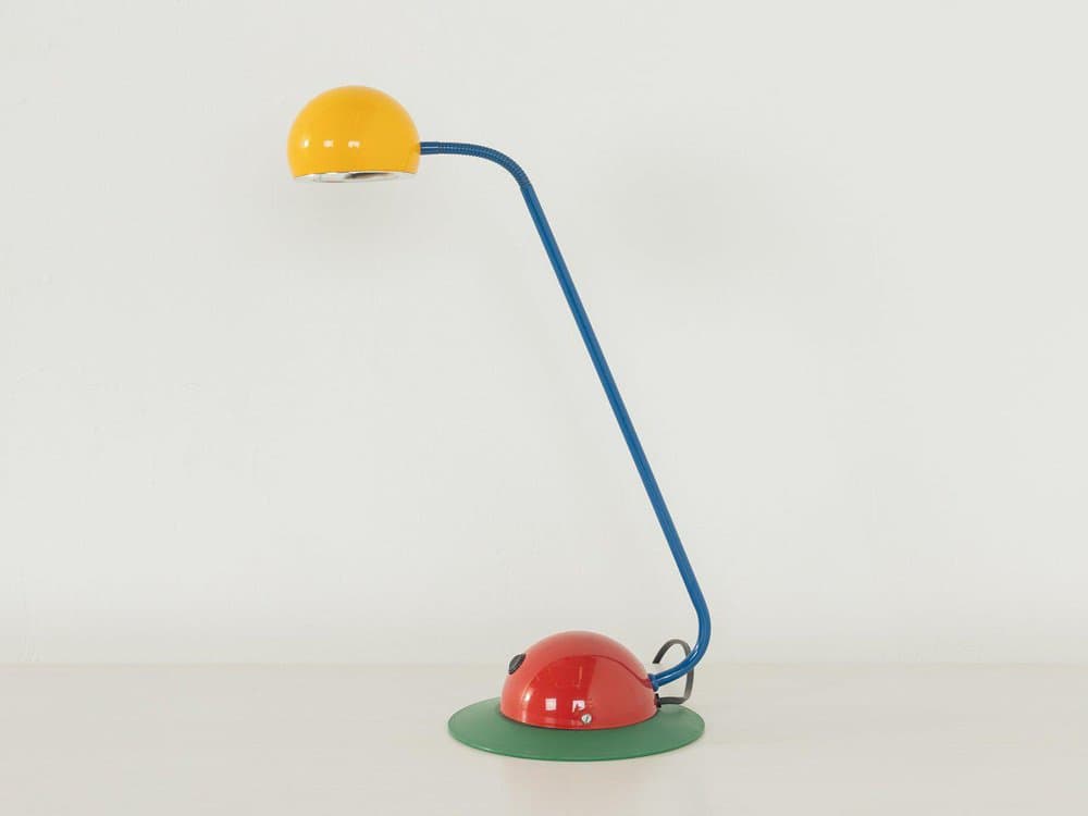 Lampa stołowa Memphis, multikolor, metal, Niemcy, lata 70. - 282134
