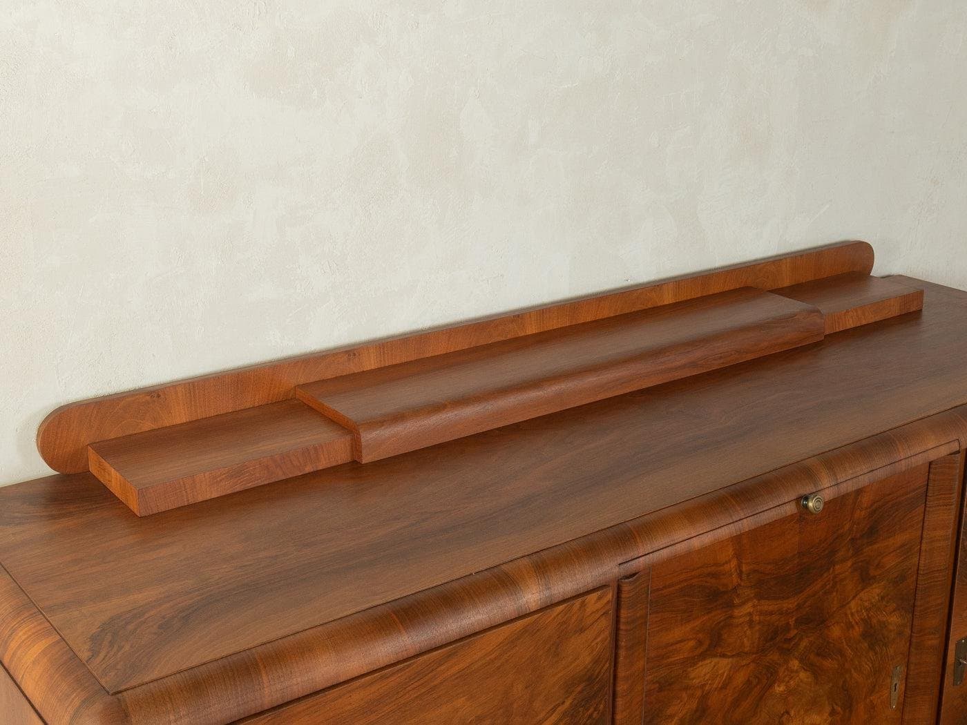 Komoda Art Deco, brązowy, drewno, Niemcy, lata 60. - 282092