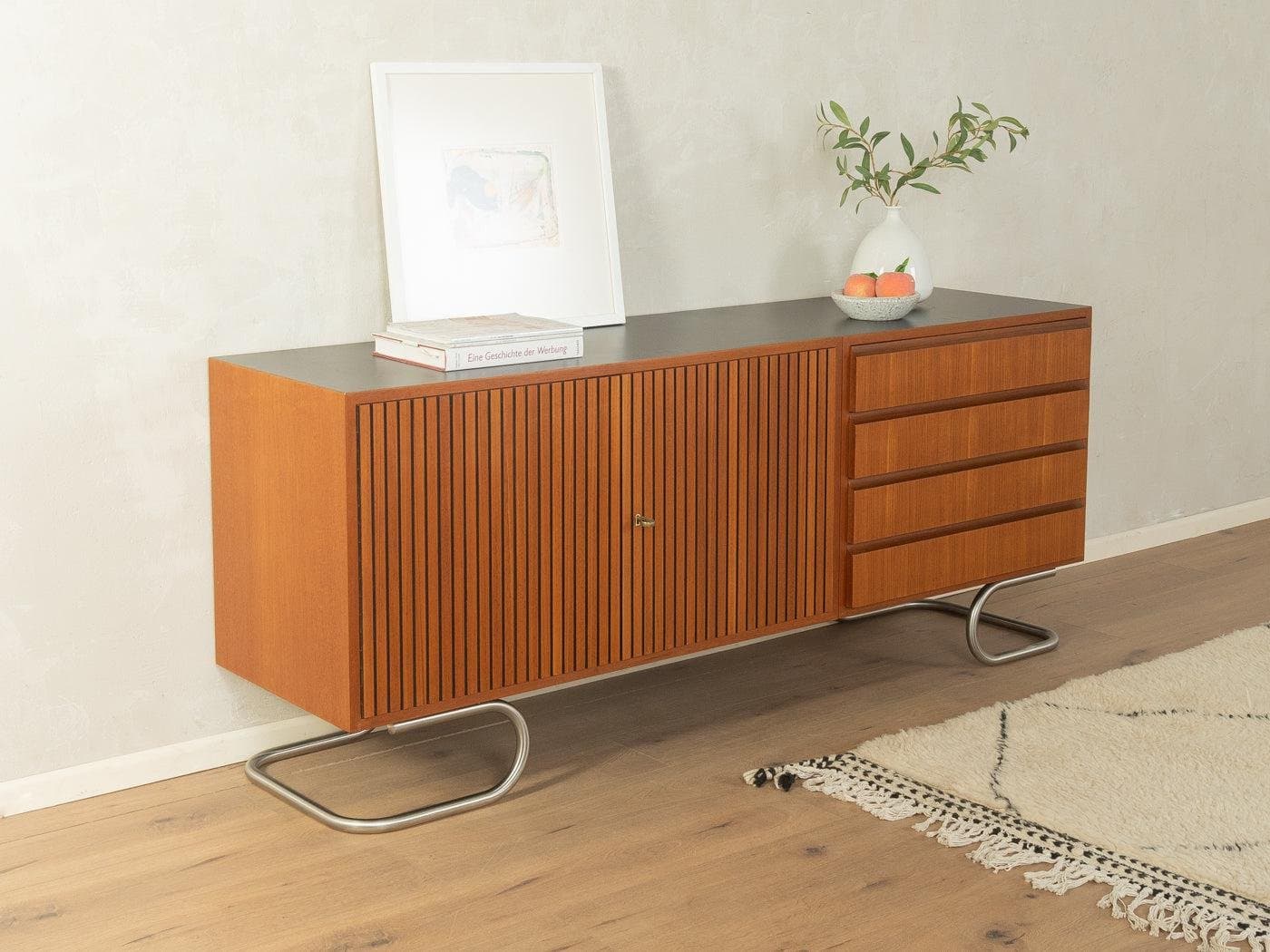 Sideboard, Oldenburger Möbelwerkstätten, drewno brązowe, Niemcy, lata 60. - 282064