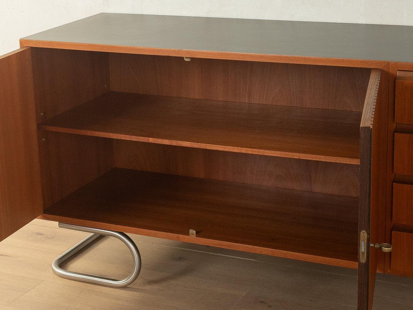 Sideboard, Oldenburger Möbelwerkstätten, drewno brązowe, Niemcy, lata 60. - 282069