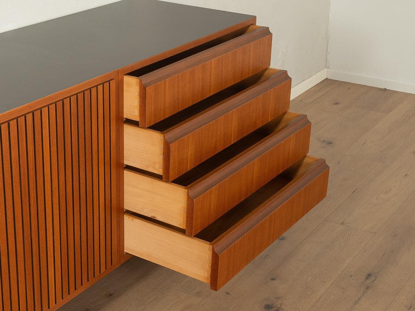 Sideboard, Oldenburger Möbelwerkstätten, drewno brązowe, Niemcy, lata 60. - 282067