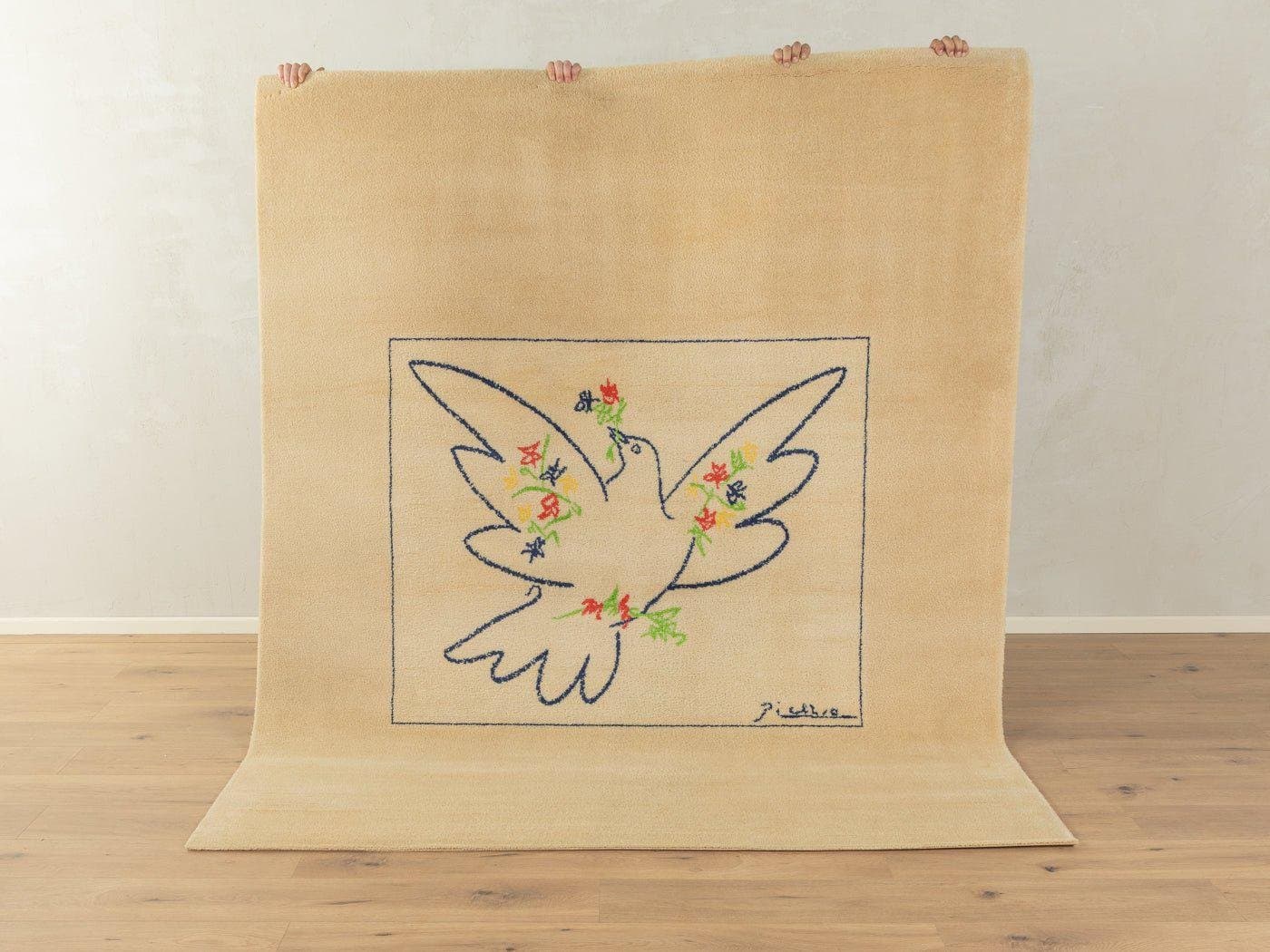 Dywan Picasso 240x200 cm, multikolor, wełna, Niderlandy, lata 90. - 282062