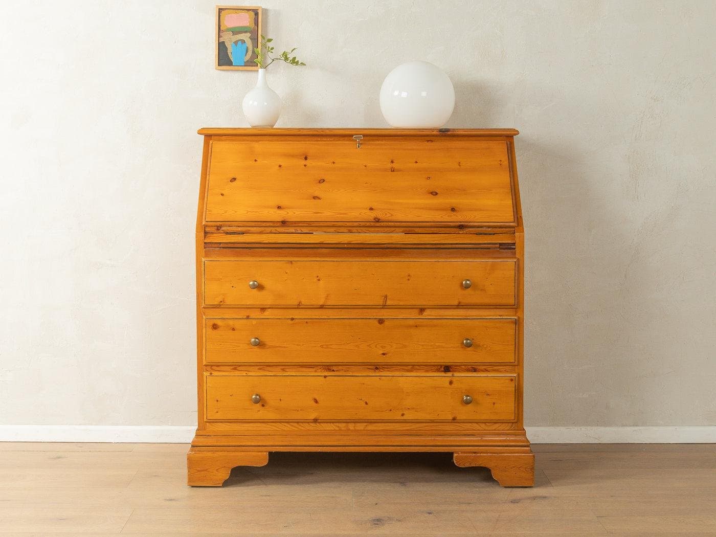 Sekretarzyk Biedermeier, brązowy, drewno, XIX w. - 282020