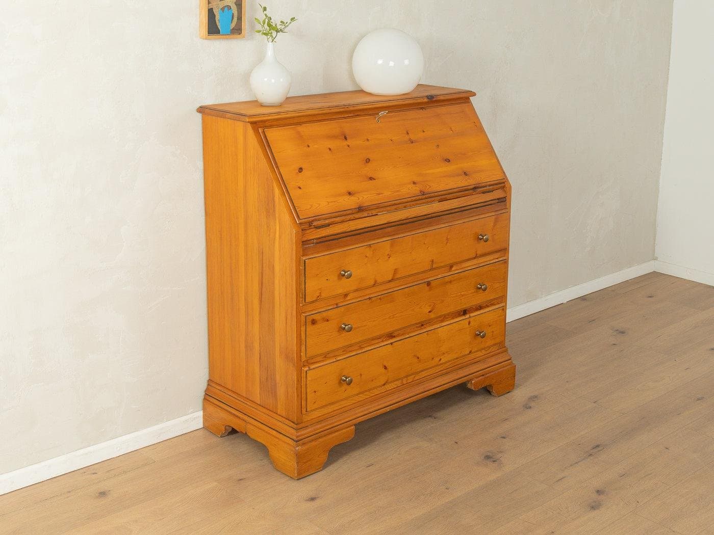 Sekretarzyk Biedermeier, brązowy, drewno, XIX w. - 282021