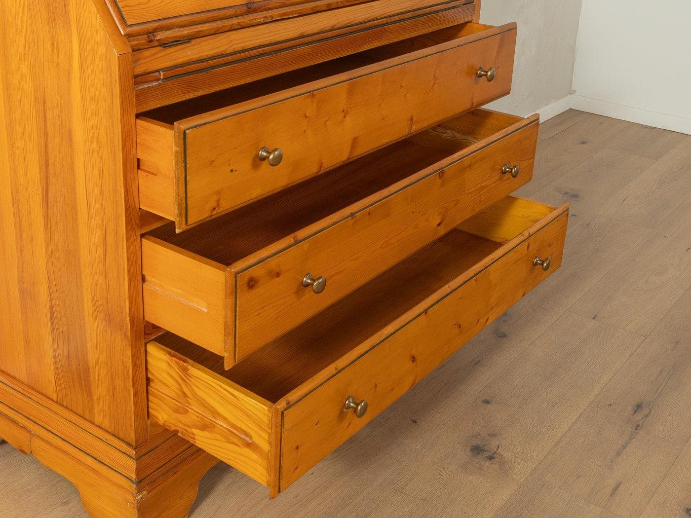 Sekretarzyk Biedermeier, brązowy, drewno, XIX w. - 282023