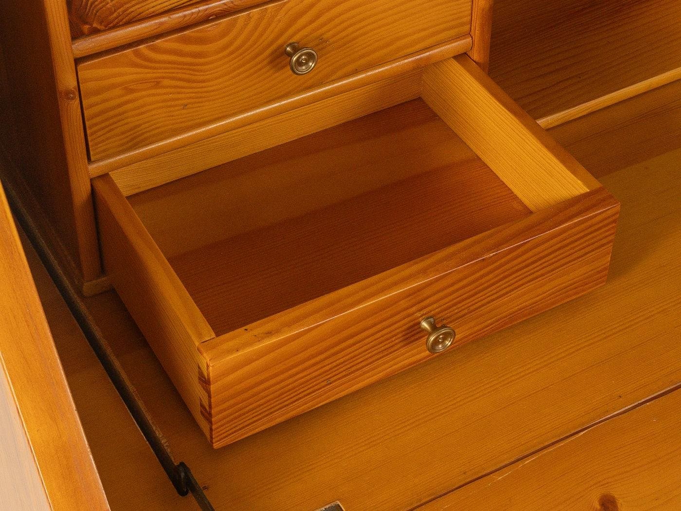 Sekretarzyk Biedermeier, brązowy, drewno, XIX w. - 282026