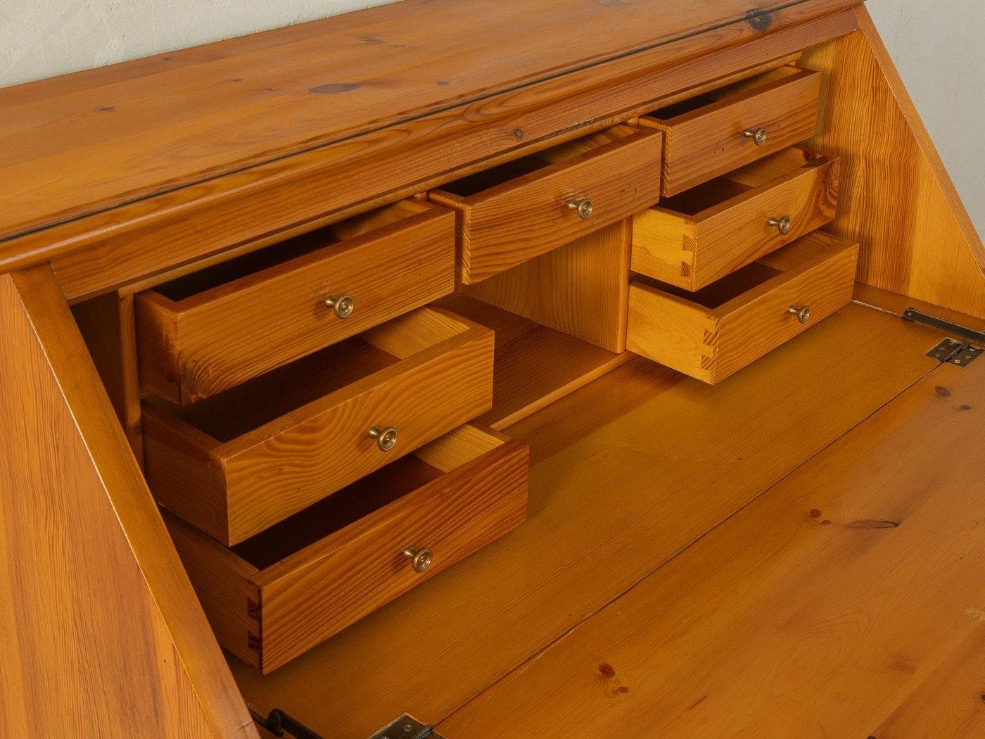 Sekretarzyk Biedermeier, brązowy, drewno, XIX w. - 282025