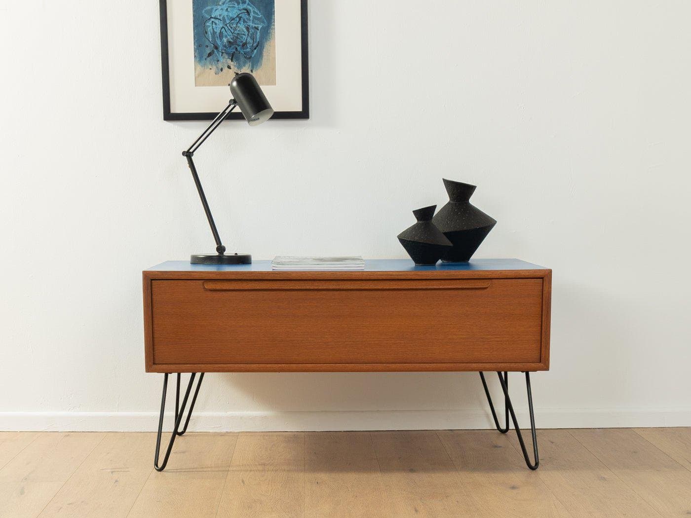 Komoda, brązowy, drewno, WK Möbel, Niemcy, lata 60. - 281884