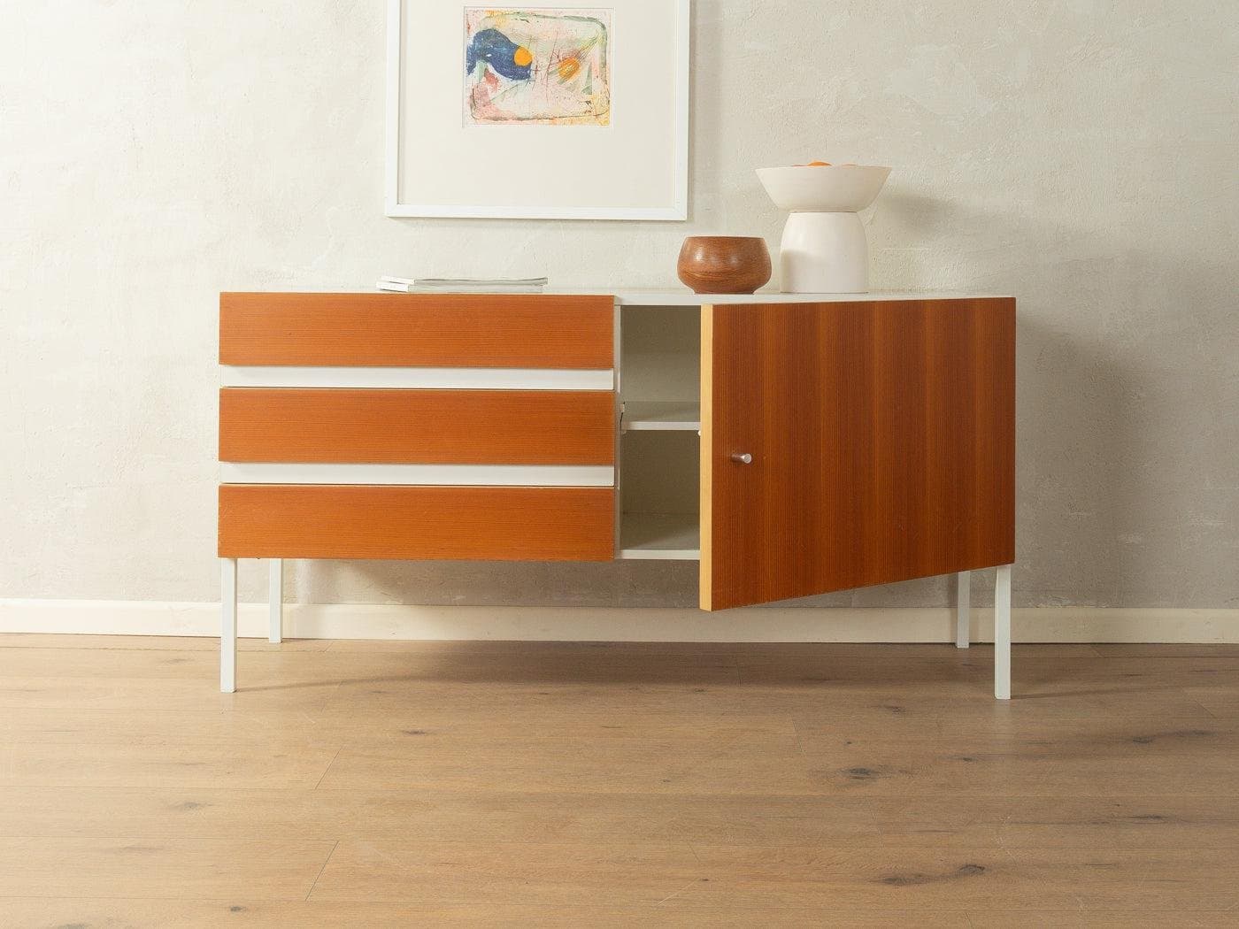 Sideboard, brązowy, drewno, Niemcy, lata 70. - 281855