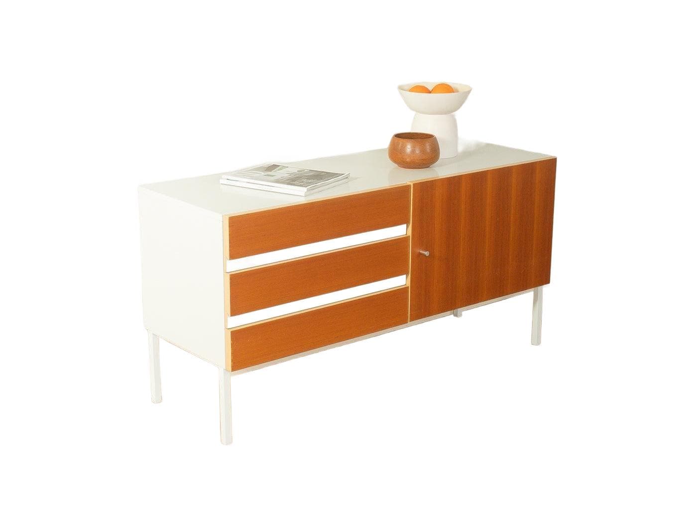 Sideboard, brązowy, drewno, Niemcy, lata 70.