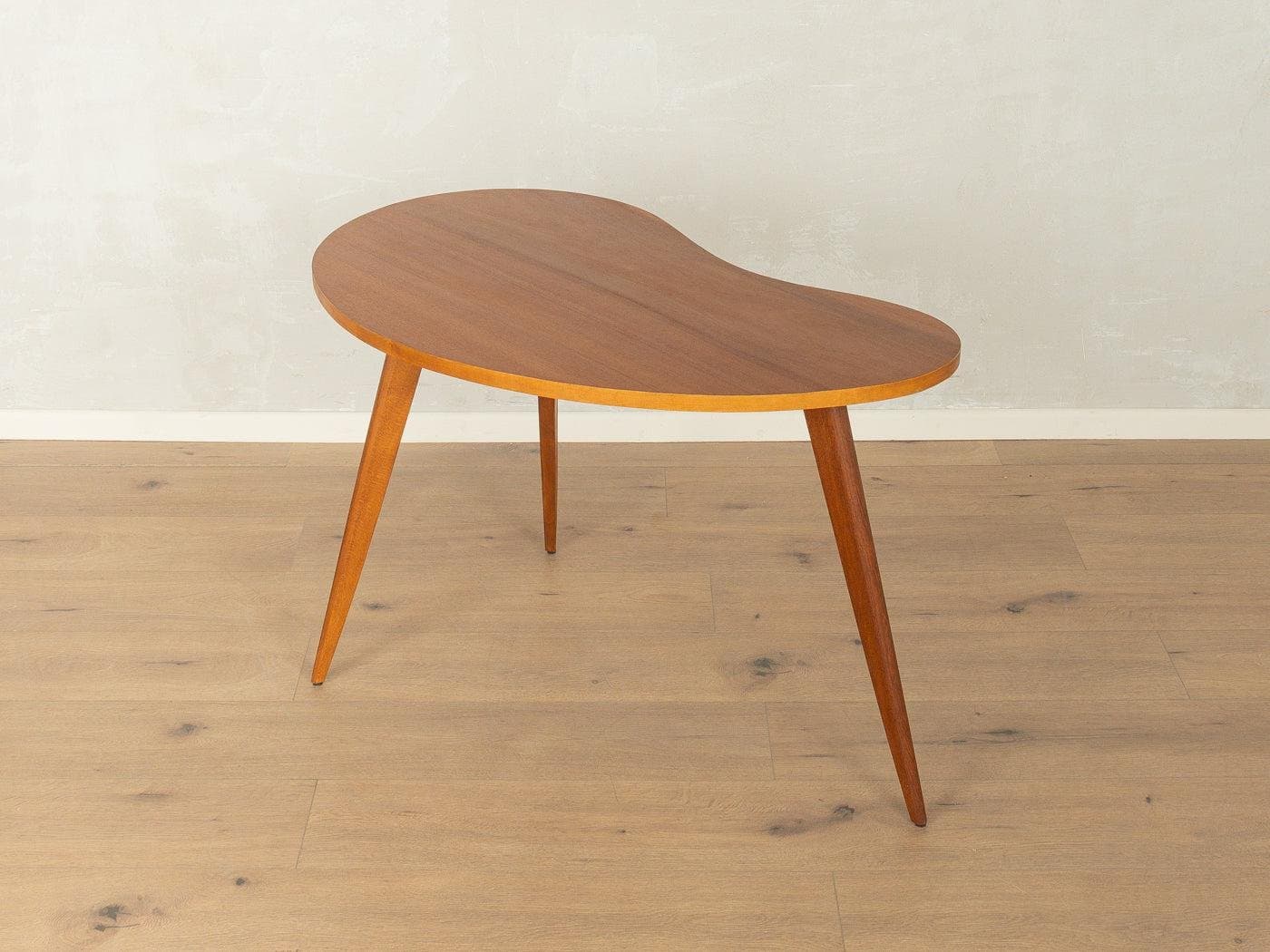 Side Table Kidney-Shaped, brown wood, Germany, 1950s - 281783