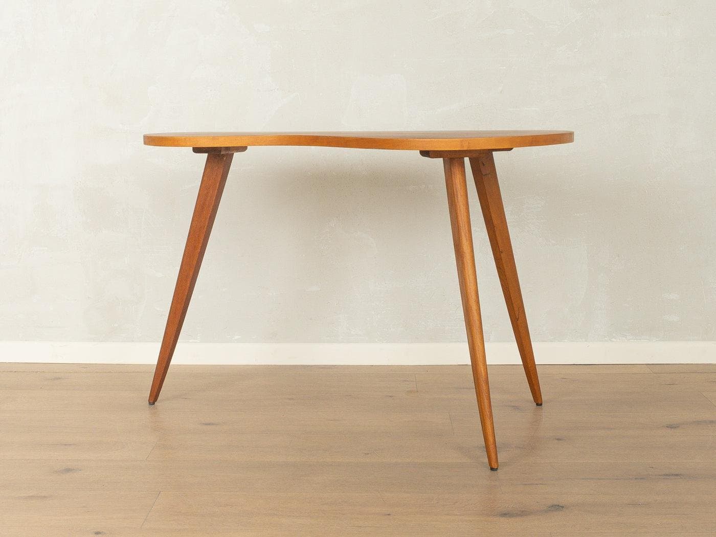 Side Table Kidney-Shaped, brown wood, Germany, 1950s - 281785